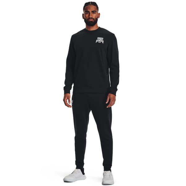 Under Armour Rival Terry Graphic Crew L herrtröja