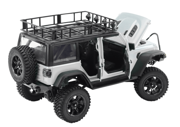 Fjärrstyrd terrängfordon RC 2.4G 4x4-körning Grå