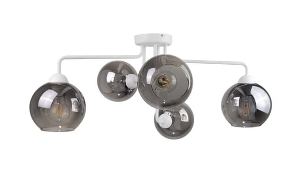 Loftlampe 5xE27 COSMO HVID