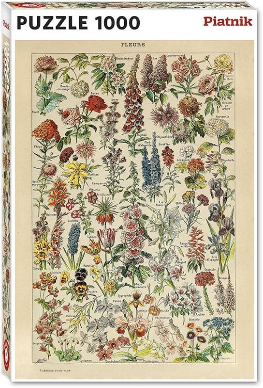 Pussel 1000 - Millot, Blommor PIATNIK