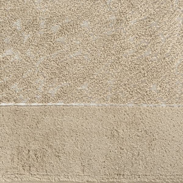 Nola präglad handduk 50x90 cm beige