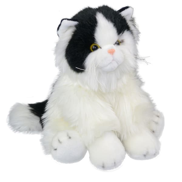 SVART & VIT KATT PLYSKLEKSAK