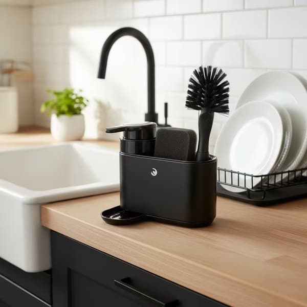 DISPYN svart matt diskmedelsdispenser