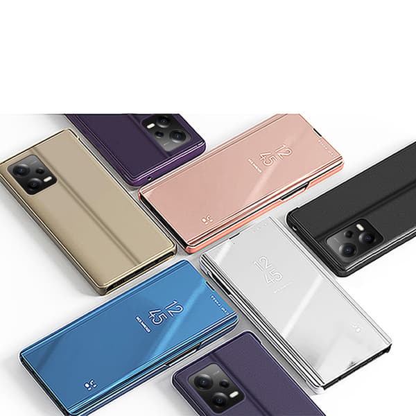 Blankt flip-cover til Xiaomi 13 Lite Clear View Cover sort