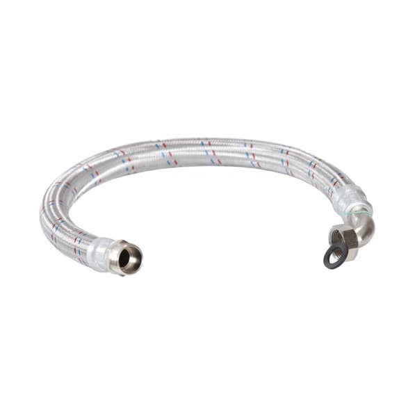 Omnigena antivibrationsforbindelsesslange 1" TIL HYDROFON - 80cm albue