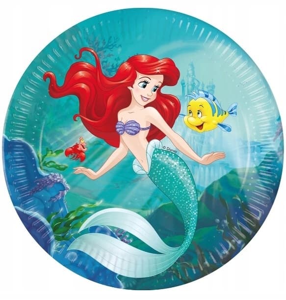 DISNEY PARTY PAPPERSTALLRIKAR 23 CM 8 ST