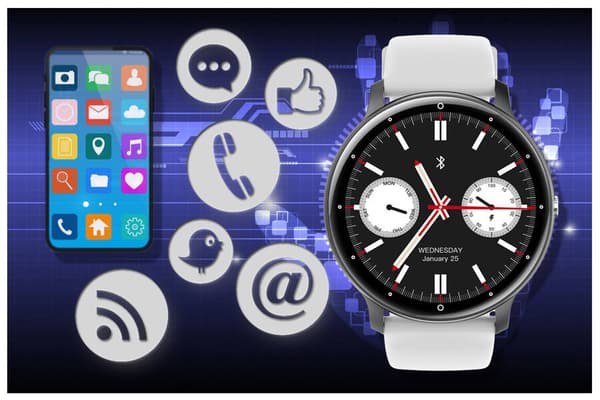 SMARTUR UNISEX GRAVITY GT1-4 PRO - BLUETOOTH-SAMTALER, EKSTRA REM (sg027d)