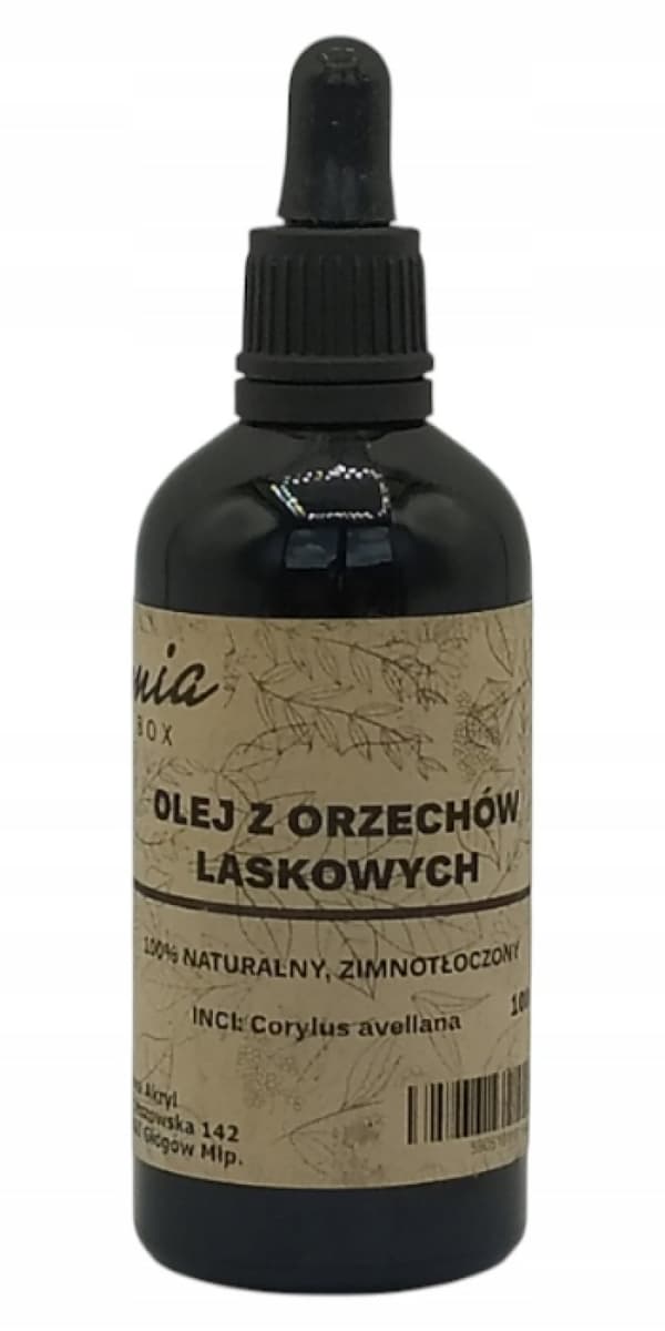 Hasselnötsolja 100ml, kosmetisk olja - bärarolja