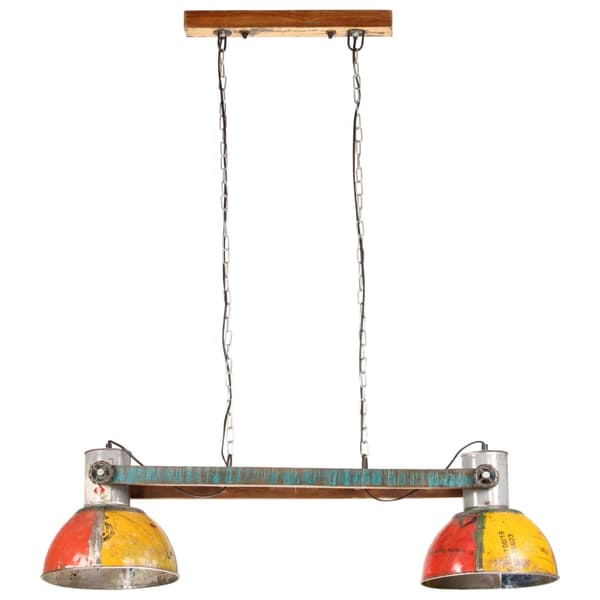 vidaXL industriel pendellampe, 25 W, farverig, 111 cm, E27