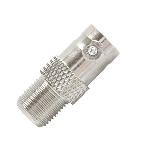 BNC-stik / F-stik adapter