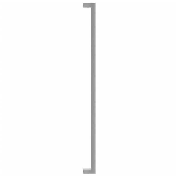 vidaXL skabsgreb 10 stk. sølv 480 mm rustfrit stål
