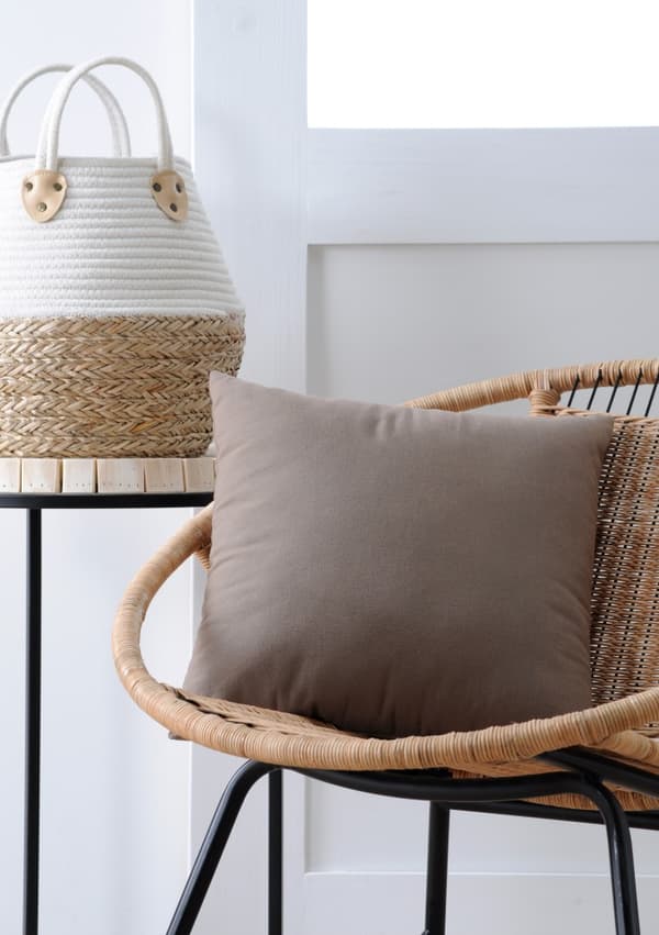 DUO kudde 40x40 taupe