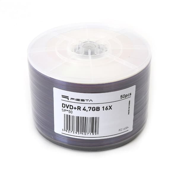 FIESTA DVD+R 4,7GB 16X SP*50 40719