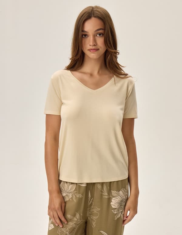 Fleur-pyjamas för kvinnor, L