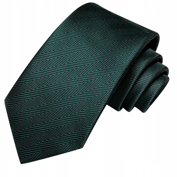 Herrslips 8,5 cm elegant jacquardnäsduk + manschettknappar