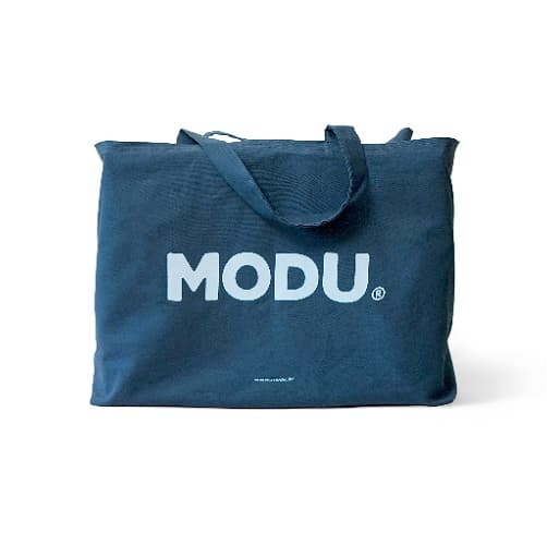 MODU - Bæretaske - Dybblå / Himmelblå