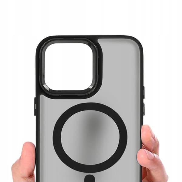 Etui til IPHONE 15 MagSafe MAT MAT BAGSIDER + GLAS