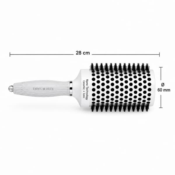 Keramisk termisk stylingbørste med ionisering 60 mm NANO techno