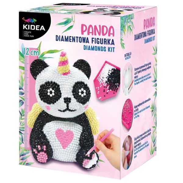 KIDEA Diamant Panda Figur