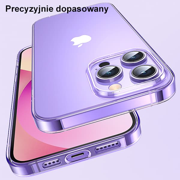 USAMS iPhone 14 Pro Maxin pääkotelo, läpinäkyvä