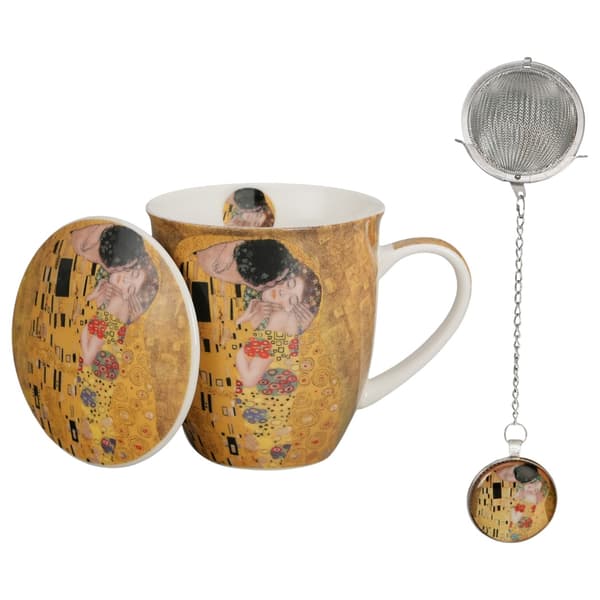 Mugg med tekopp och kysshänge