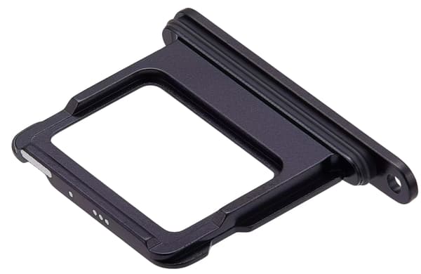 SIM-korthållare för iPhone 16 | 16 Plus, svart