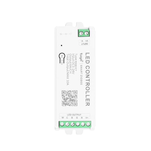 Tuya Zigbee-kontroller för RGB+CCT LED-remsor