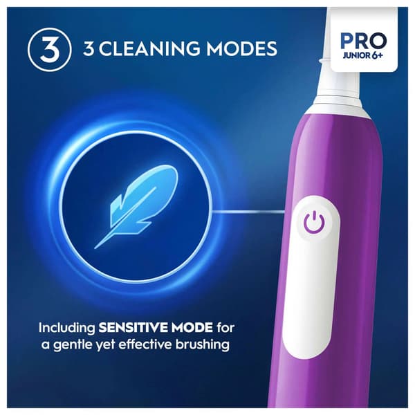Oral-b Braun Pro Junior Lilla Eltandbørste til Børn