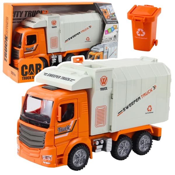 Skraldebil Bylys Lyder Orange