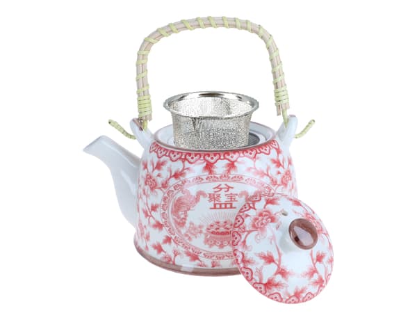 Keramisk elkedel med infuser