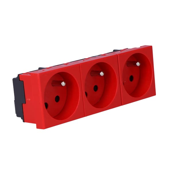 Tredobbelt muffe 33°, NF, kodet type STD-F3K SRO3