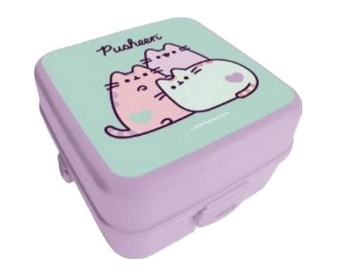 Pusheen violett matlåda 1000ml