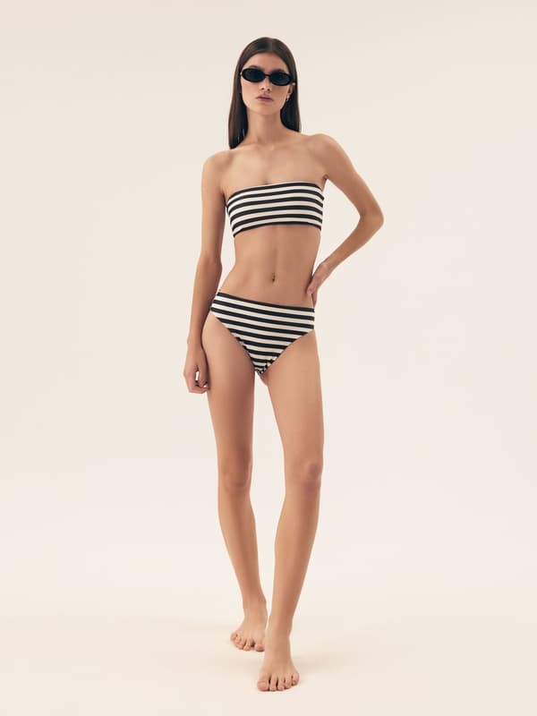 Malibu Bloovii bikinitrusse | Sort, Hvid M