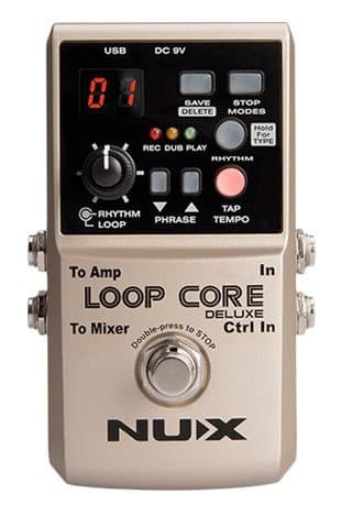 NUX Loop Core Deluxe -paketti - Looperi