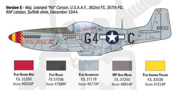 I1484 1:72 P-51D Mustang Aces