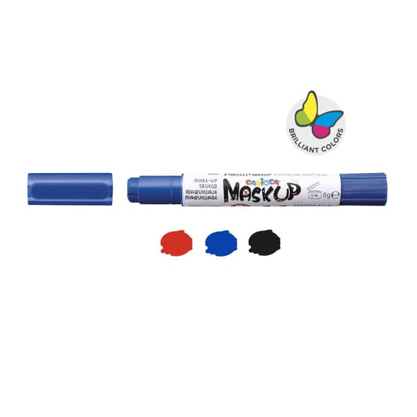CARIOCA MASKUP CARNIVAL ANSIGTSKRIDTE 3KOL 4305