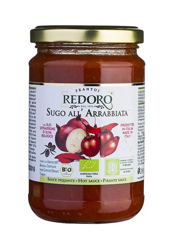 SOS all'Arrabbiata Luomu 290g - Redoro