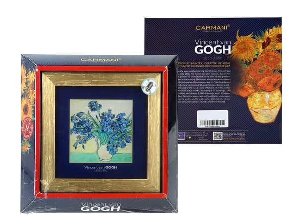 Carmani, billede - VAN Gogh/Iriser, guldramme