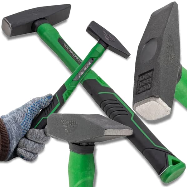 ROCKFORCE ERGONOMIC byggehammer til pladeværksteder 300g