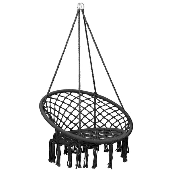 vidaXL Hängmatta, 80 cm, Antracit