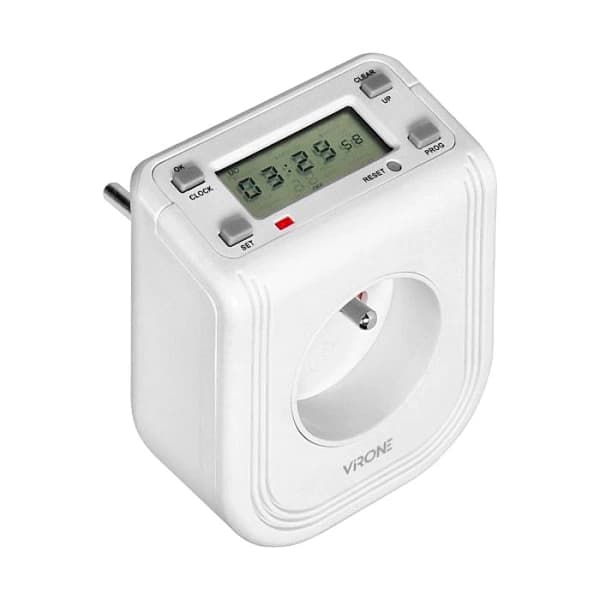 Elektronisk timer LCD-display PÅ/AV-TIMER