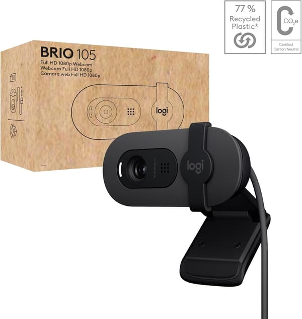 Logitech Brio 105 Webbkamera (960-001592)