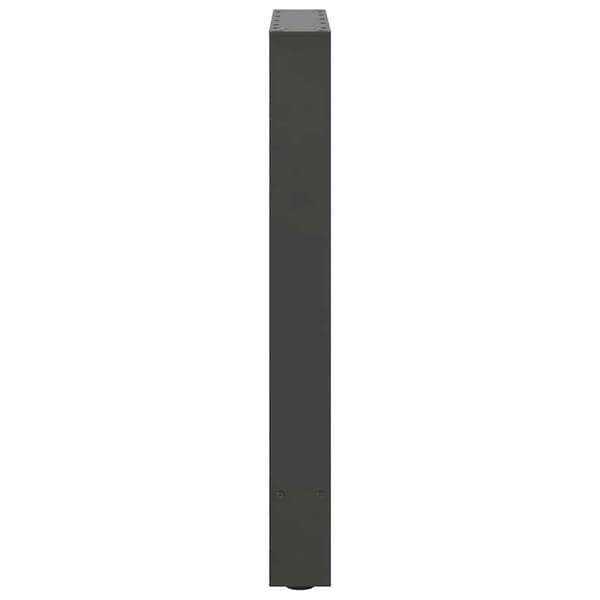 vidaXL Soffbordsben antracit 2 st 60x(72-73) cm stål