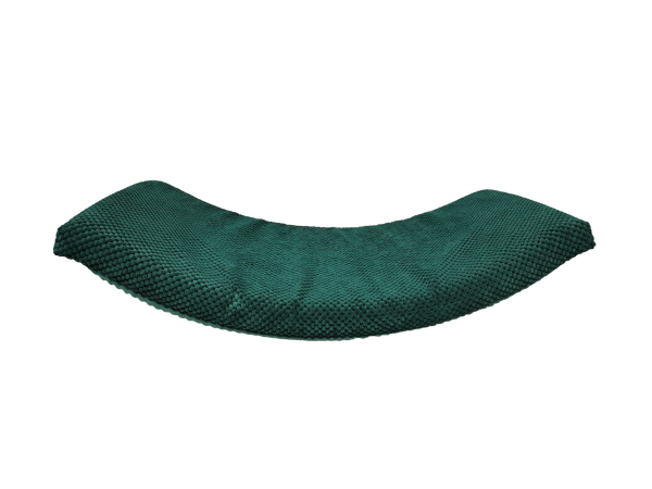 Arc metall katthylla 75cm flaskgrön