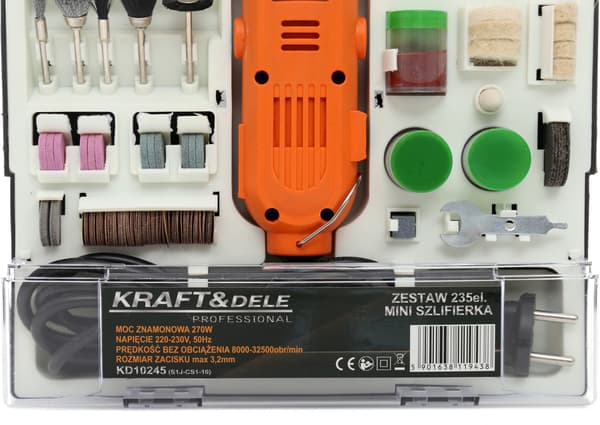 Mini-kværn 270W 235 stk. KD10245
