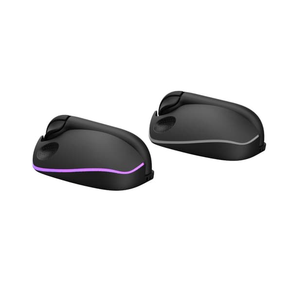 Yaxo Joy-Con Charge Grip SÆT til NS2 Techno Sort