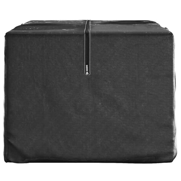 vidaXL opbevaringspose til juletræ sort 150x75x75 cm PE