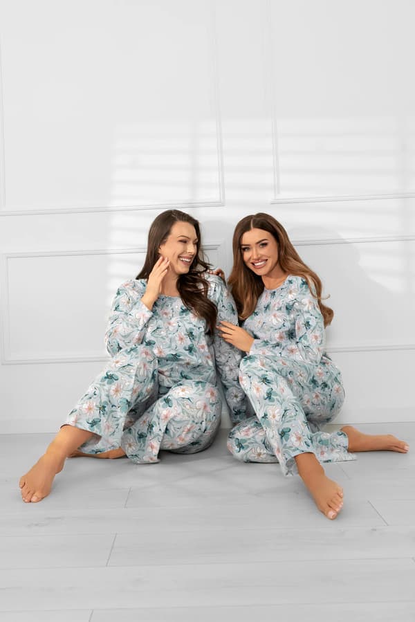Dampyjamas med lång ärm, långbyxor Sequoia M