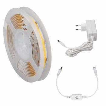 Kanlux LED-strimmel 3m strømforsyningsafbryder neutral