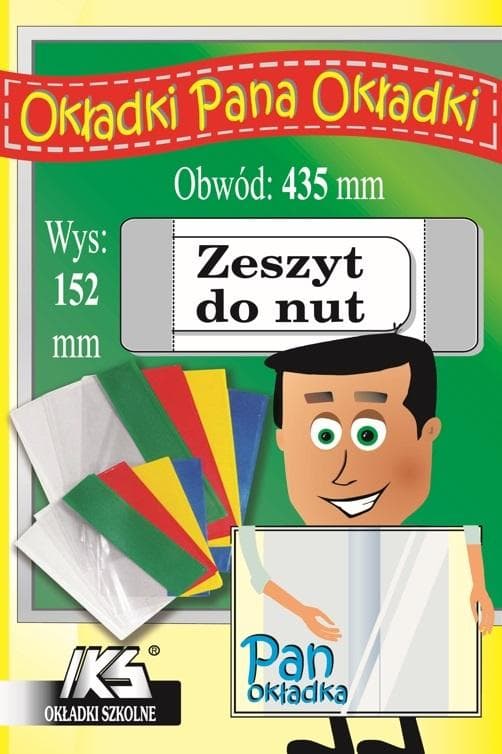Notesbogsomslag til noder (25 stk.) IKS